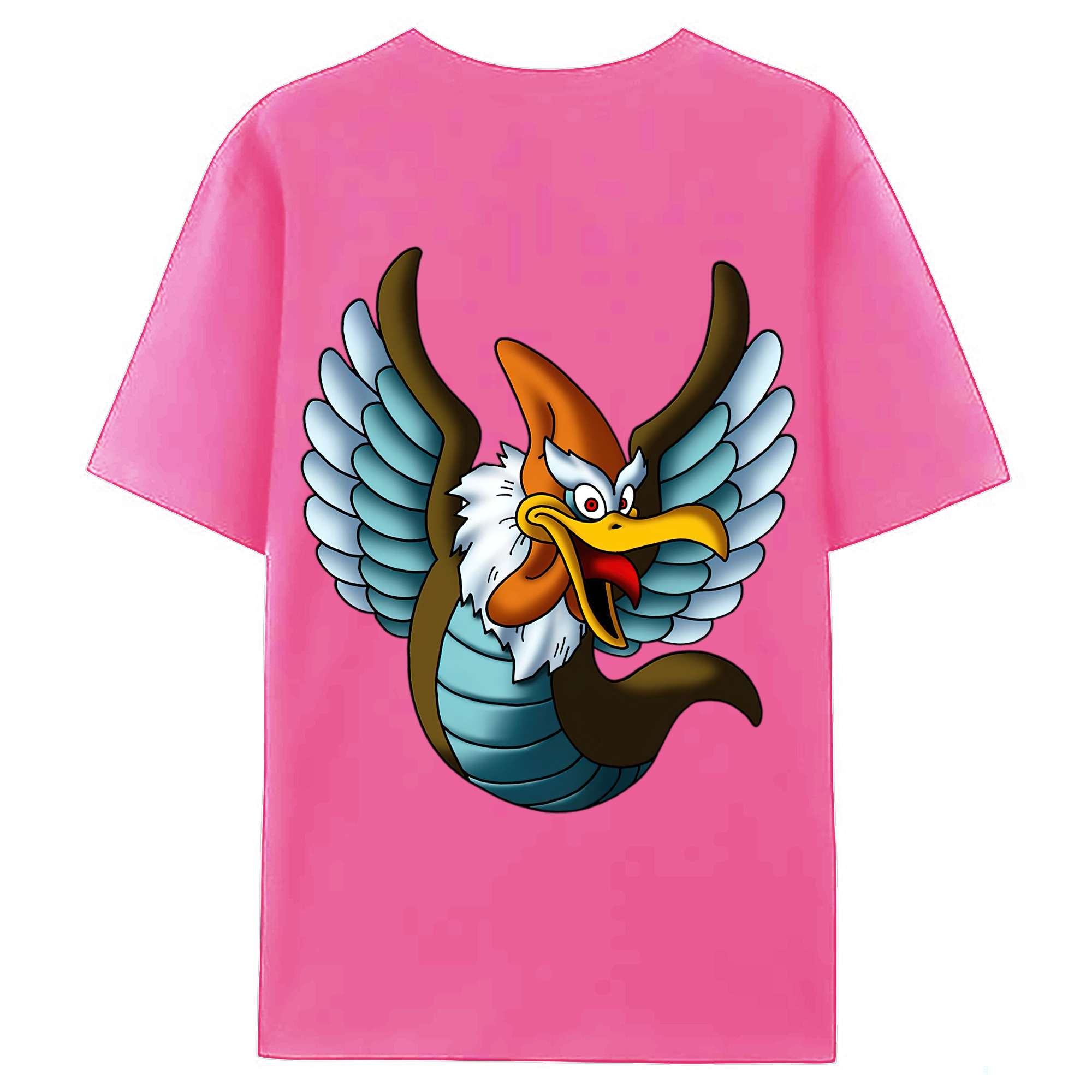 （画像用） ドラゴンクエスト Doragon Kuesuto Dragon Quest レディース半袖Tシャツ(バックプリント)